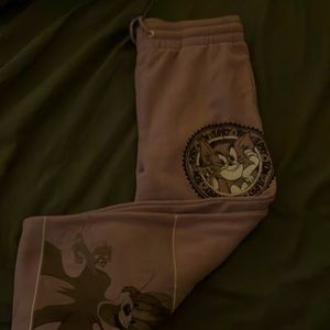 Purple Tom and Jerry woman sweat pants